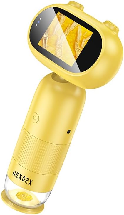 Nexorx - Kids Digital Microscope - Yellow