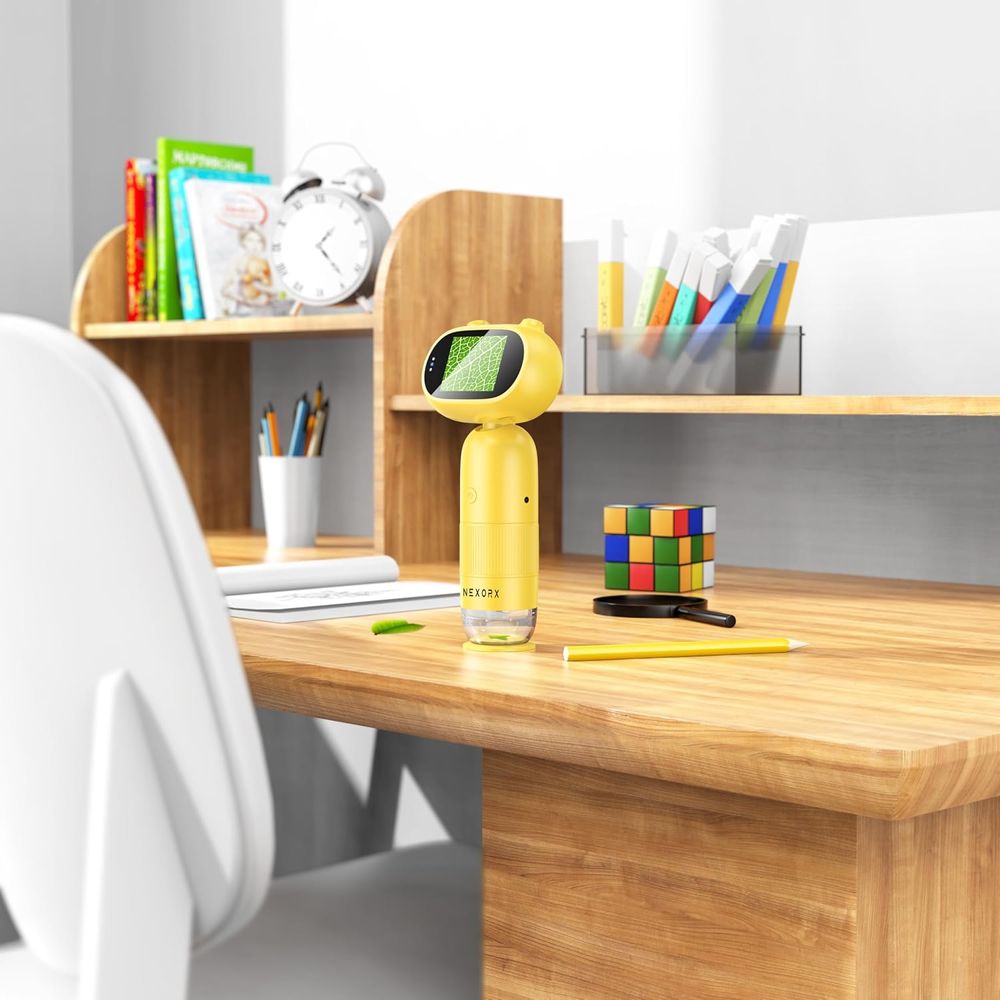 Nexorx - Kids Digital Microscope - Yellow