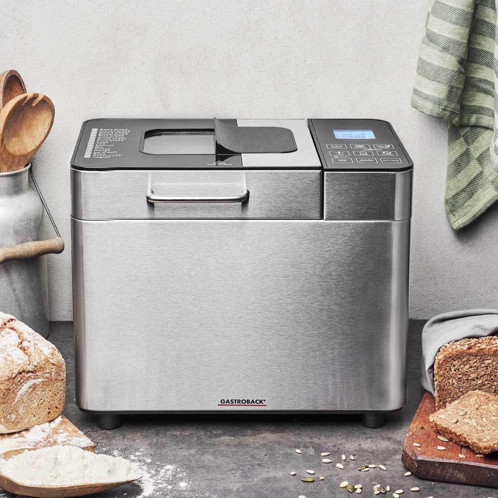 Gastroback Design Automatic Bread Maker Advanced - Silver
