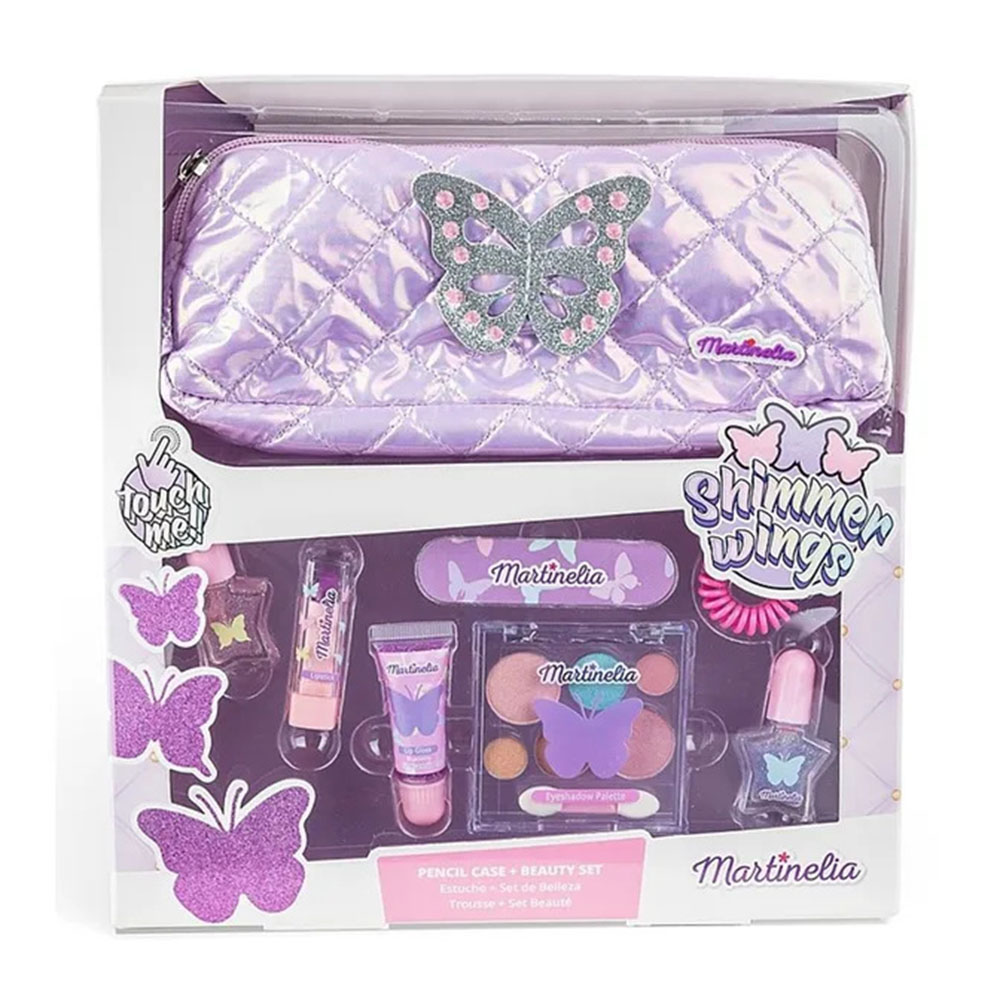 Martinelia - Shimmer Wings Pencil Case And Beauty Set