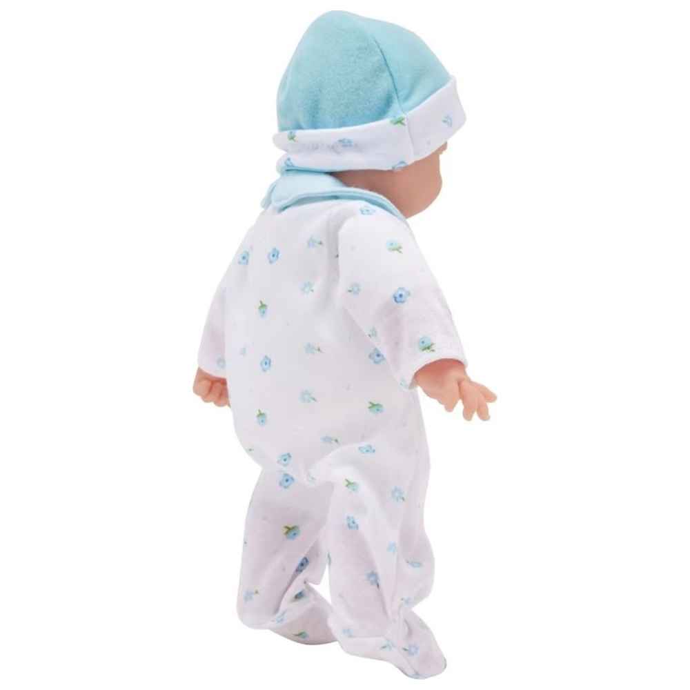 Jc Toys - La Baby Doll w/ Accessories - Blue/White - 11-Inch