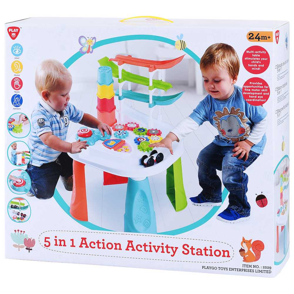 Playgo - 5-in-1 Action Activity Station