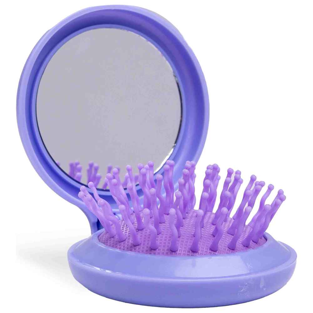 Martinelia - Pop Out Hair Brush w/ Unicorn Mirror - Color May Vary