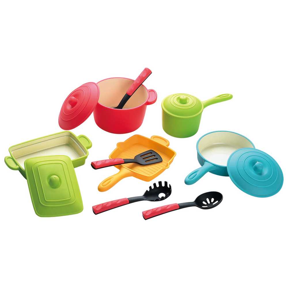 Playgo - Modern Cookware Set - 13 Pcs