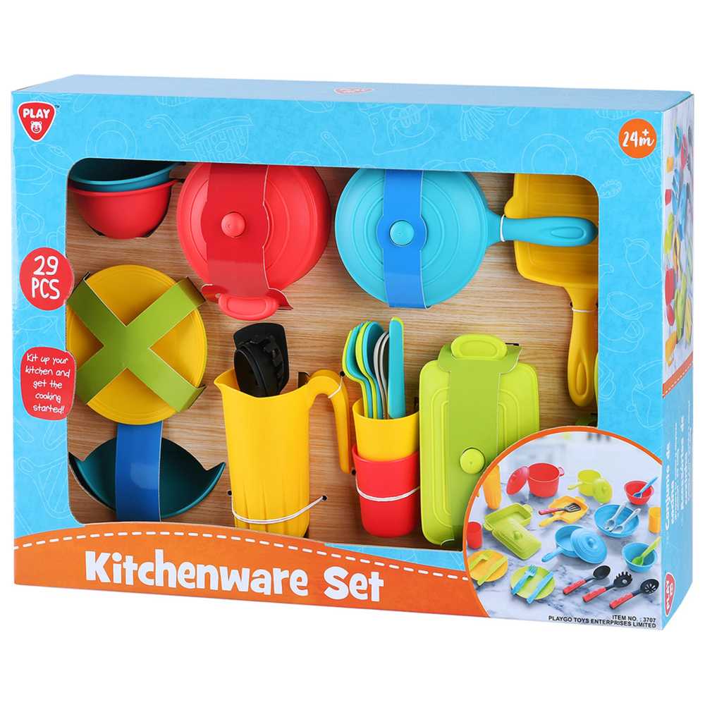 Playgo - Kitchenware Set - 29 Pcs