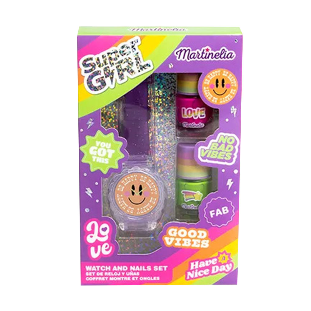 Martinelia - Super Girl Watch And Nail Set
