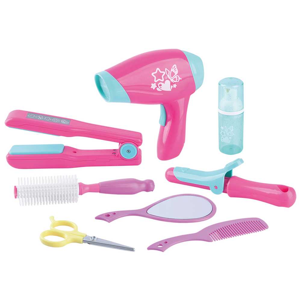 Playgo - Glam Hair Styling Set - 8 Pcs