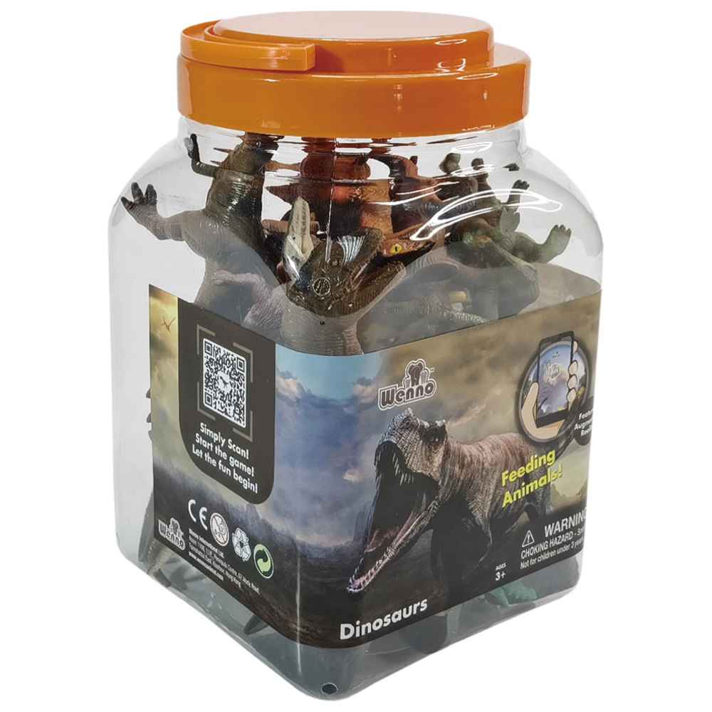 Wenno - Dinosaurs Playsets In Bucket - 30 Pcs
