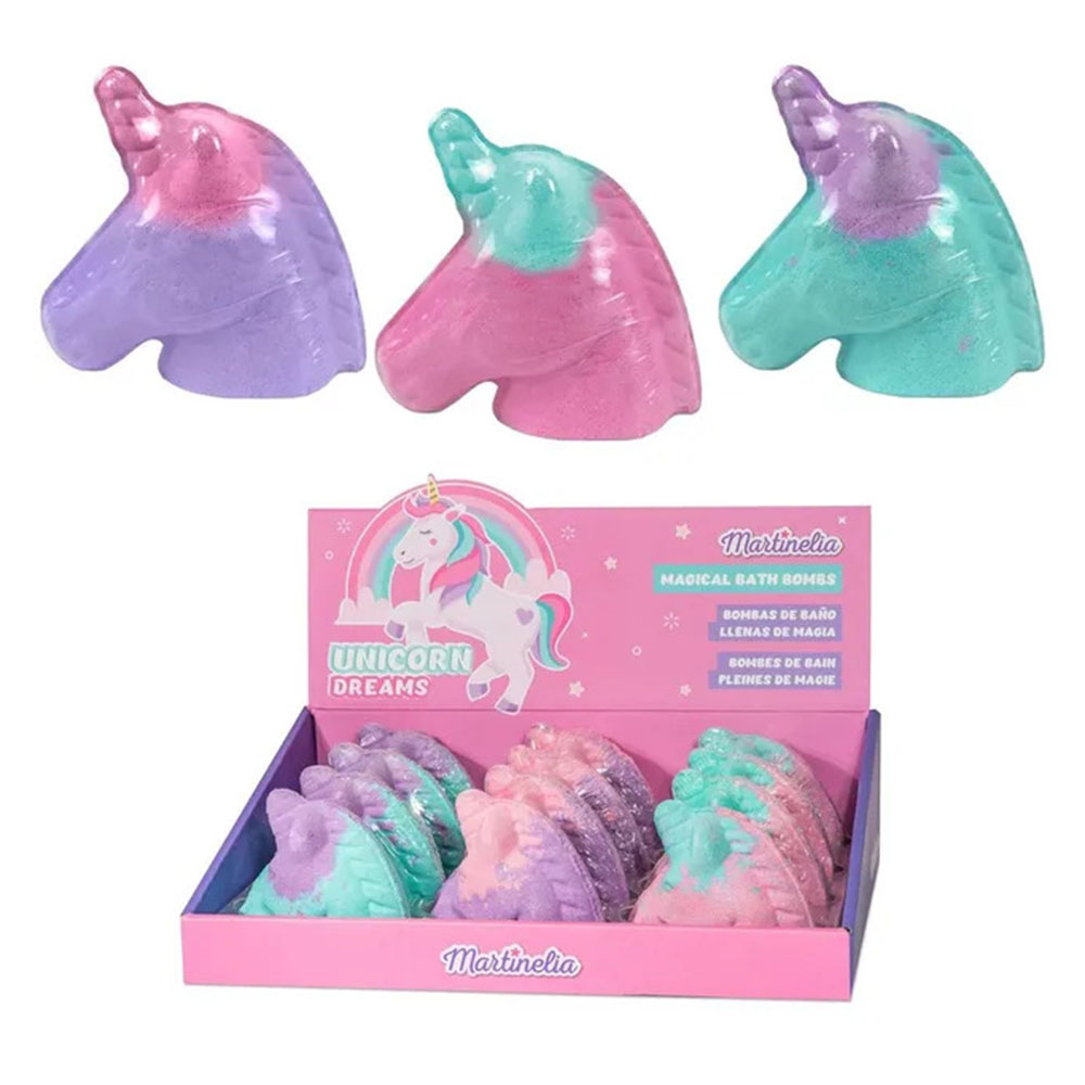 Martinelia - Unicorn Bath Bombs - Color May Vary - 1 Pc