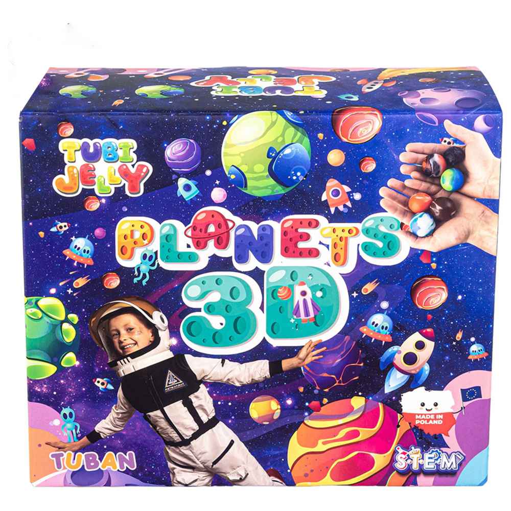 Tuban - Planets Tubi Jelly Planets 3D Set - 11 Pcs
