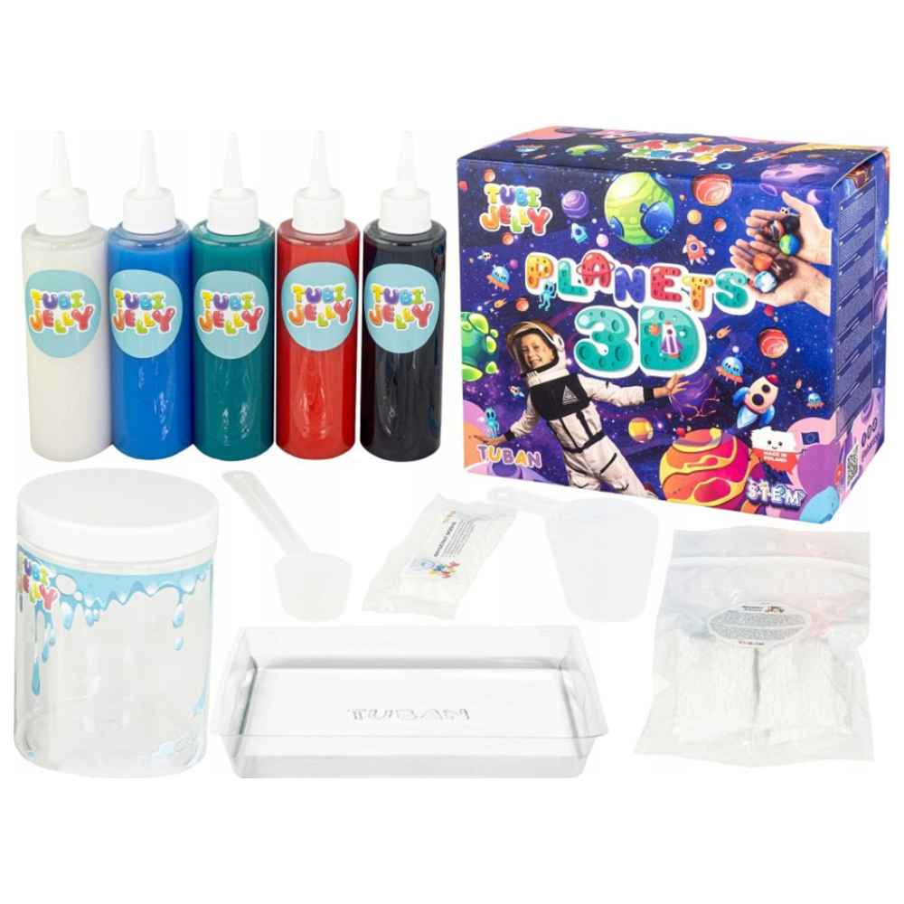 Tuban - Planets Tubi Jelly Planets 3D Set - 11 Pcs