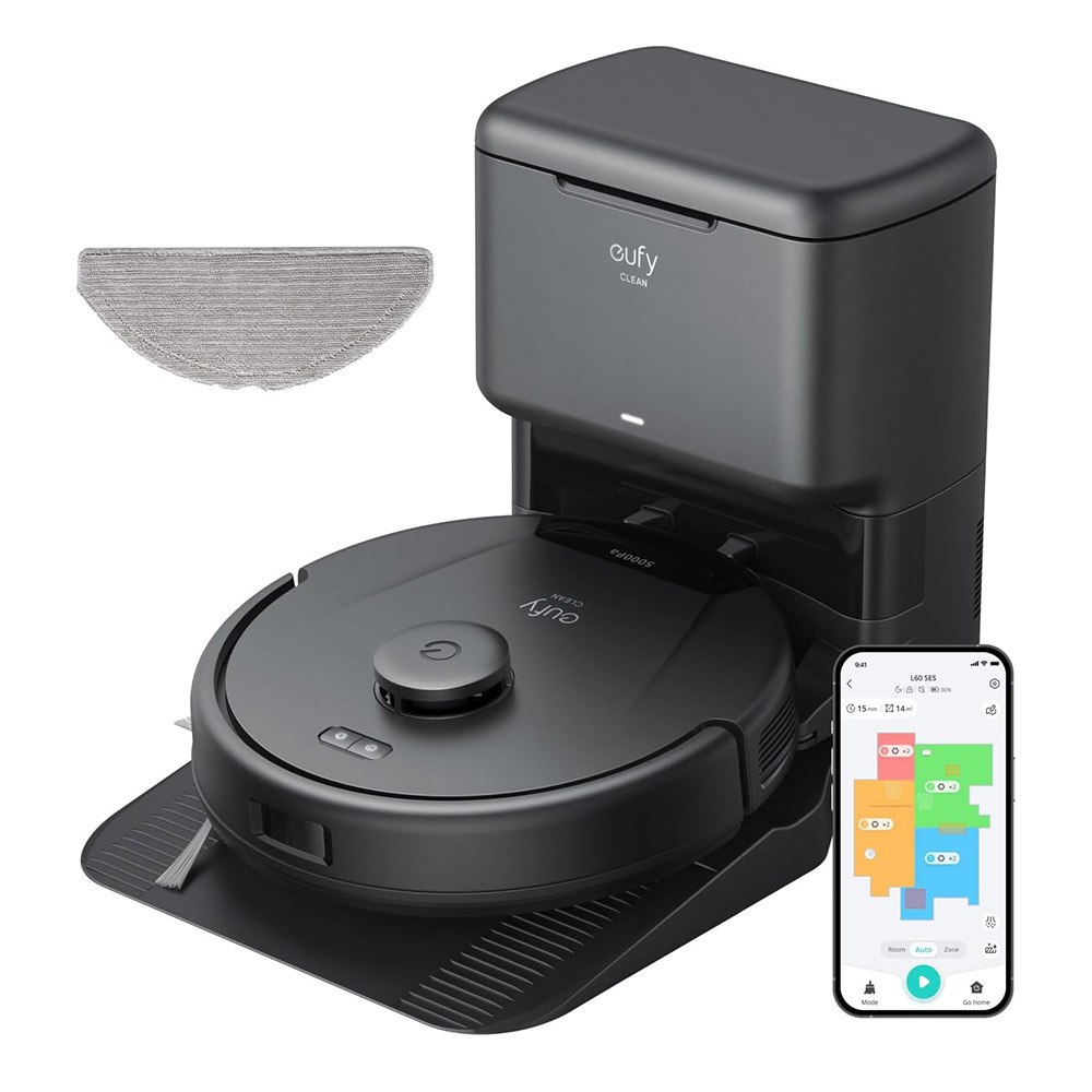 Eufy Clean L60 Hybrid SES Vacuum Cleaner - Black