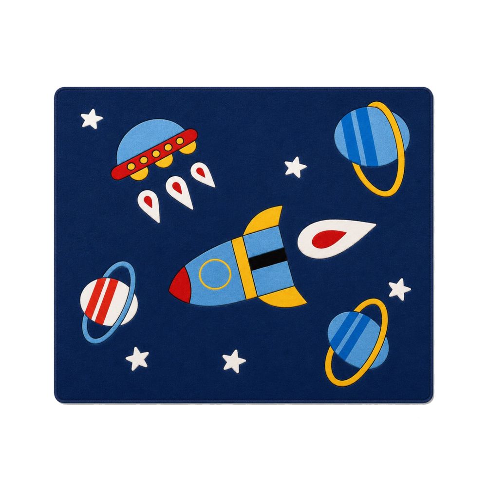 Factory Price - Kid's Space Design Play Mat Rug -160 x 200 cm