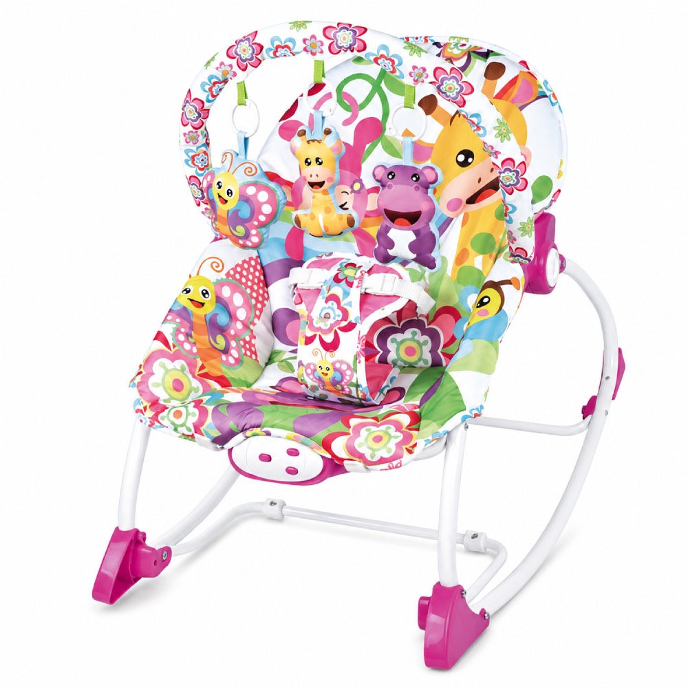 Factory Price - Infant-Toddler I-Baby Rocker/Bouncer - Pink