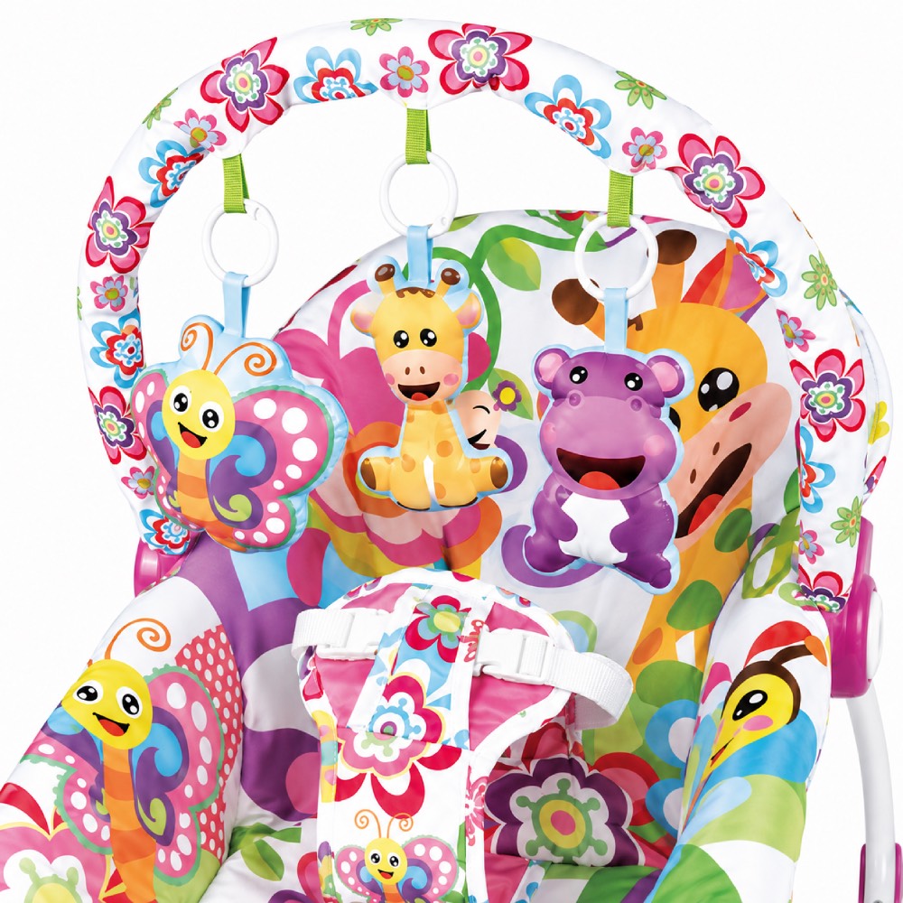 Factory Price - Infant-Toddler I-Baby Rocker/Bouncer - Pink