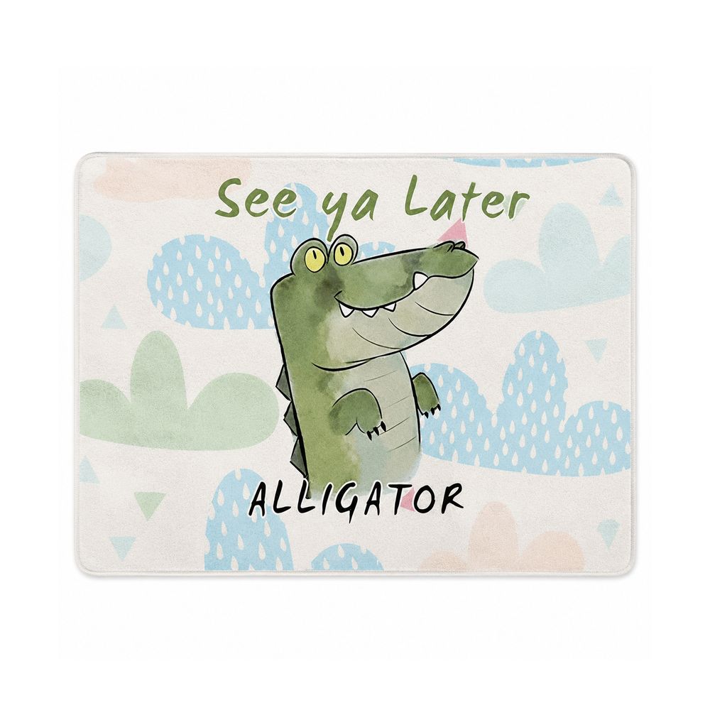 Factory Price - Kid's Cute Alligator Design Play Mat Rug - 160 x 200 cm