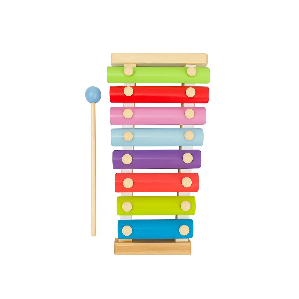 Factory Price Gradient Wooden Xylophone - Rainbow