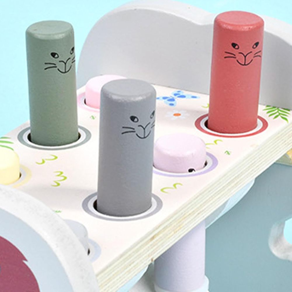 Factory Price - Multifunctional Whack-A-Mole Early Learning Toy - Lion