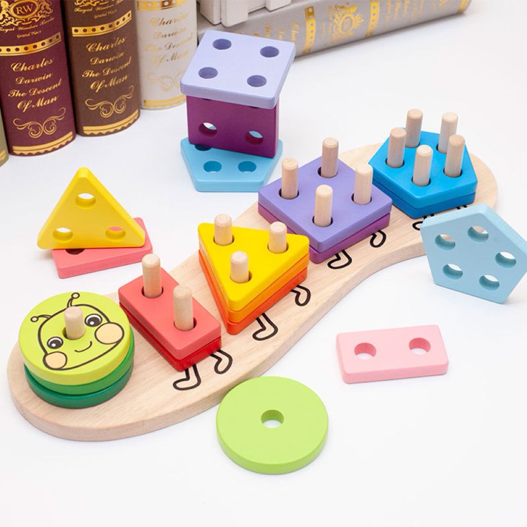 Factory Price - Geometric Shapes Sorting Puzzle Set