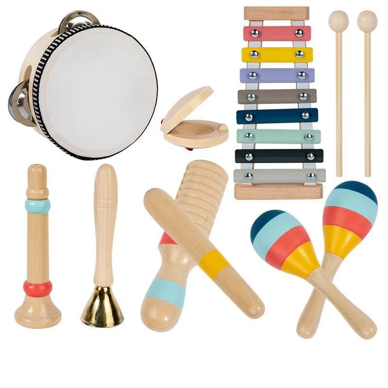 Factory Price - Wooden Montessori Music Instruments Set