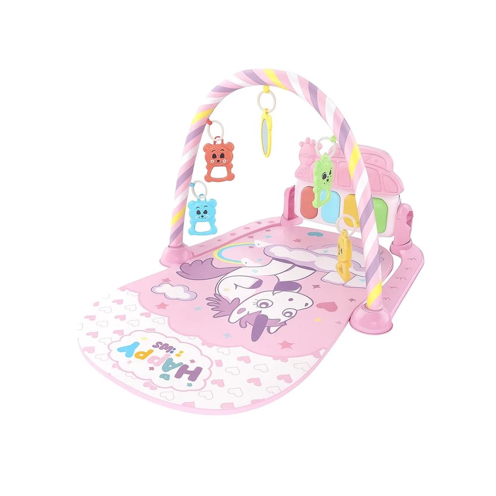 Factory Price - Nova Children Pedal Piano With Music And Lights - A - Pink