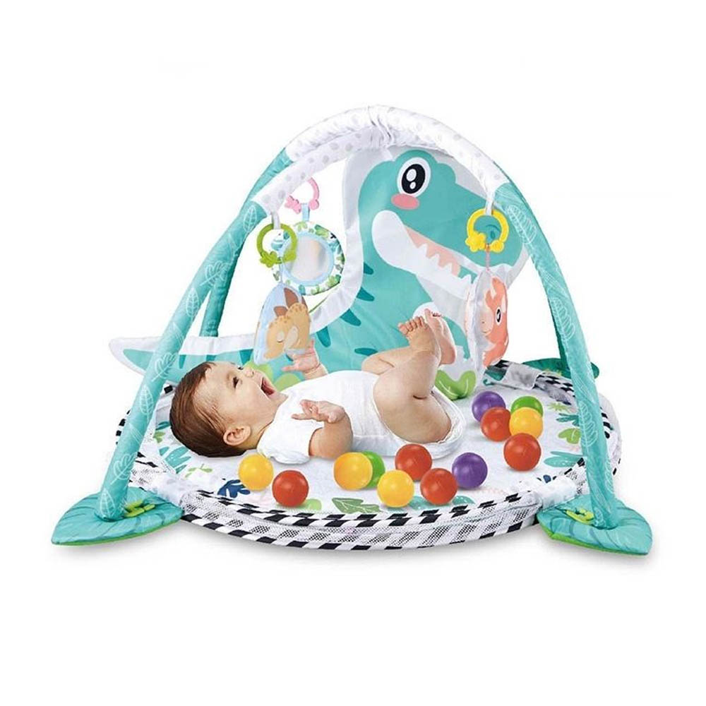 Factory Price - Dino Activity Play Gym with Ball Pit