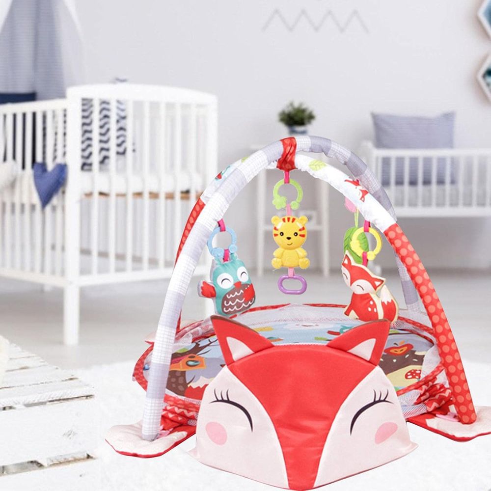 Factory Price - Cute Fox Activity Play Gym with Ball Pit