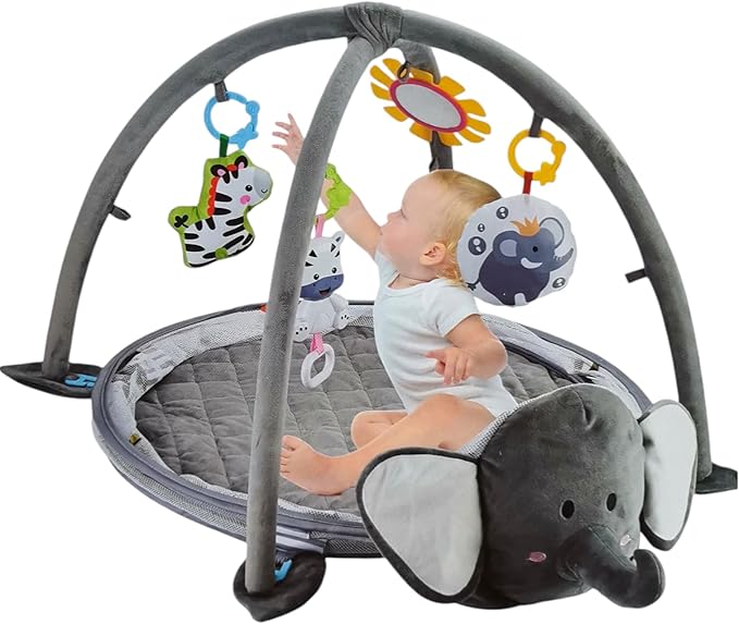 Factory Price - Elephant Activity Play Gym with Ball Pit