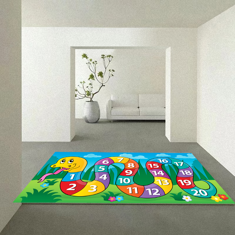Factory Price - Kid's Snake Game Play Mat Rug - 160 x 200 cm