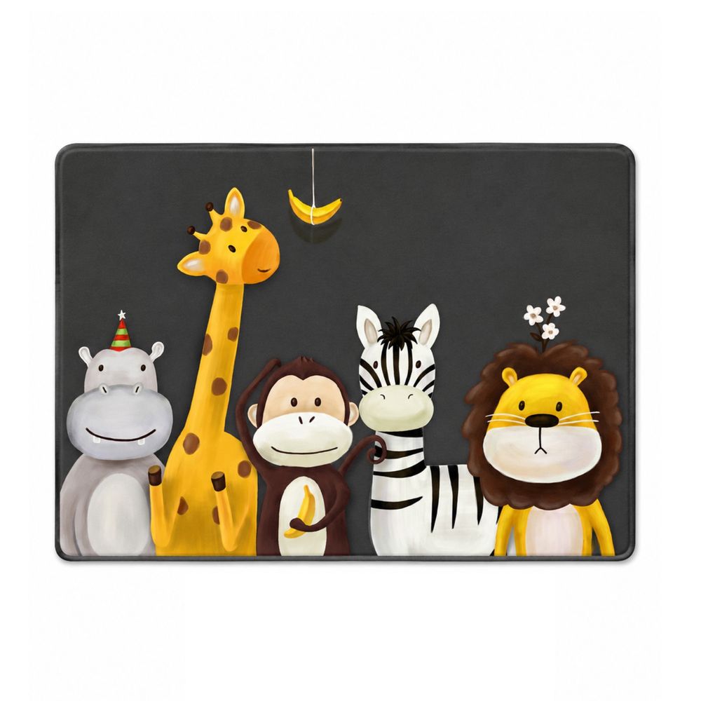 Factory Price - Kid's Animal World Play Mat Rug - 160 x 200 cm