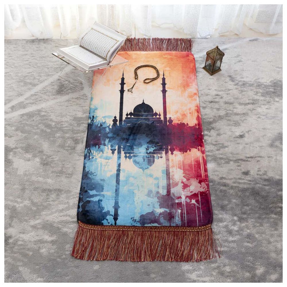 HilalFul - Mirrored Grand Mosque Foam Prayer Mat