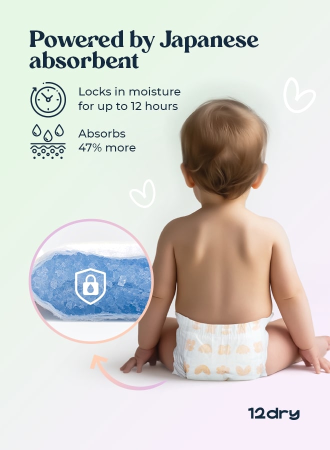 12dry - Diaper Premium Baby Care - NB, 2-5 kg - 35 Count