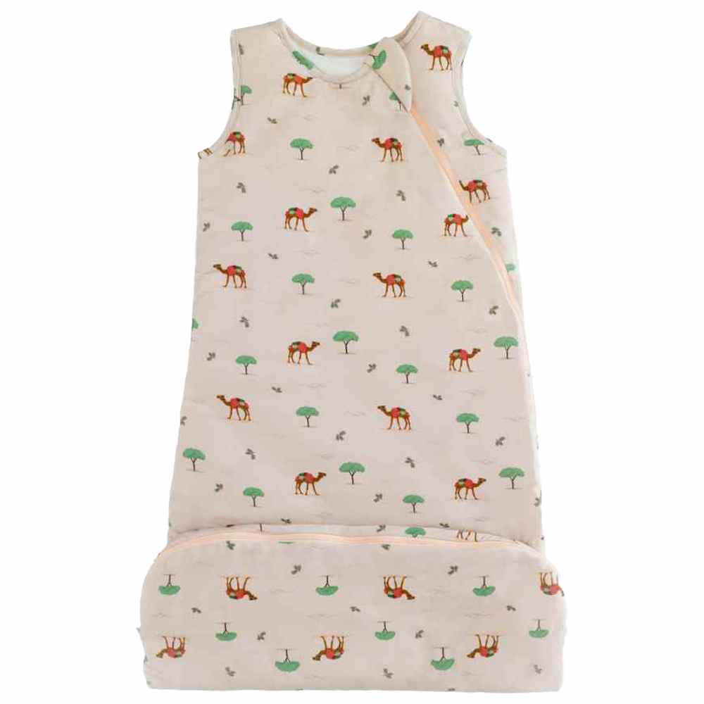 Hushabye Organic Bamboo Baby Sleep Bag 1.0 Tog - Camel