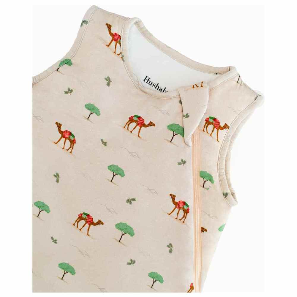 Hushabye Organic Bamboo Baby Sleep Bag 1.0 Tog - Camel