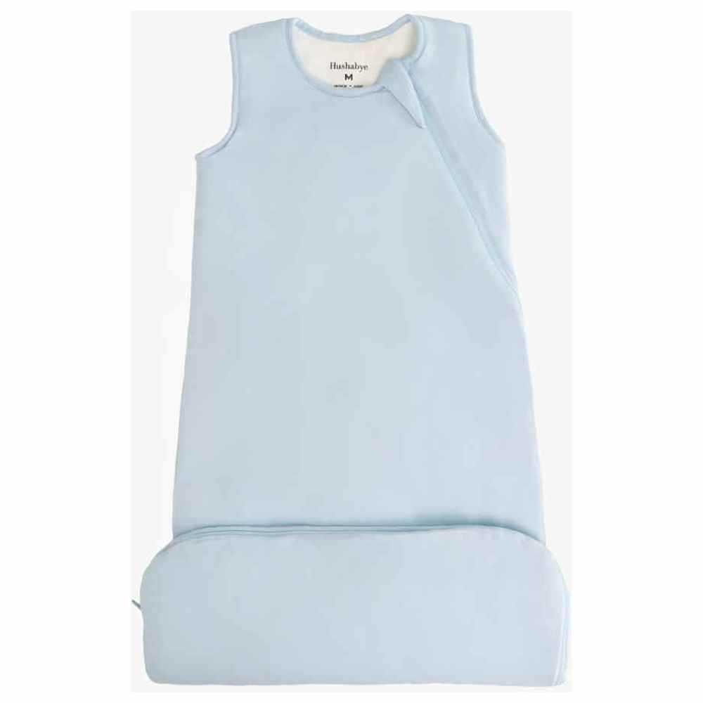 Hushabye - Organic Bamboo Baby Sleep Bag 1.0 TOG - Pale Blue