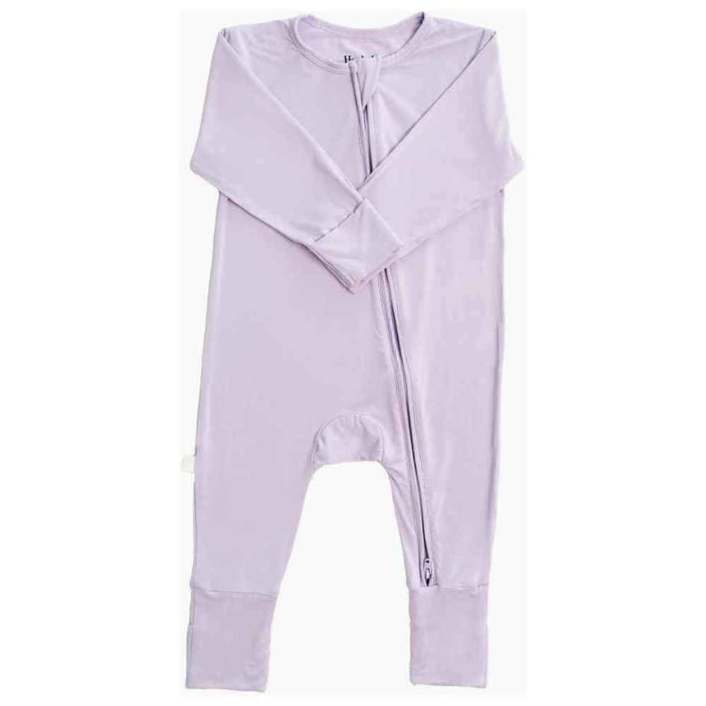 Hushabye Organic Bamboo Sleepsuit - Lilac