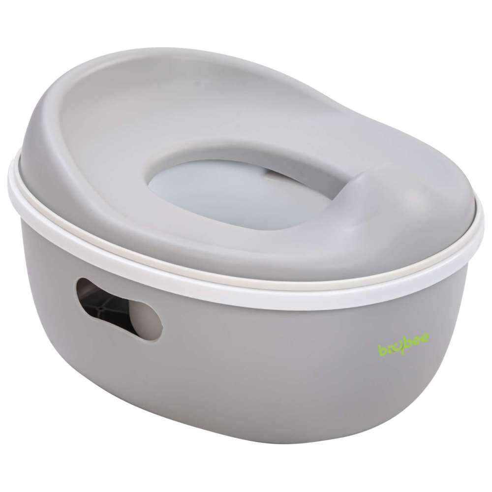 Baybee - Nando 3-In-1 Baby Potty Training Toilet Seat - Grey