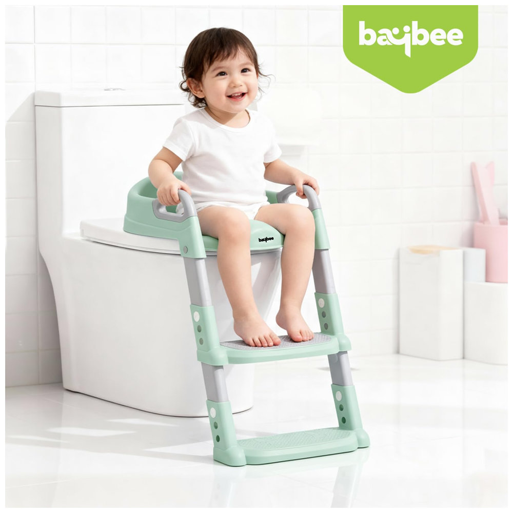 Baybee - Aura Western Toilet Potty Seat For Kids - Green