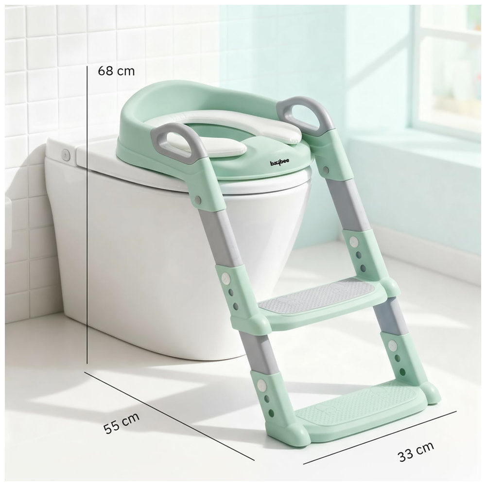 Baybee - Aura Western Toilet Potty Seat For Kids - Green