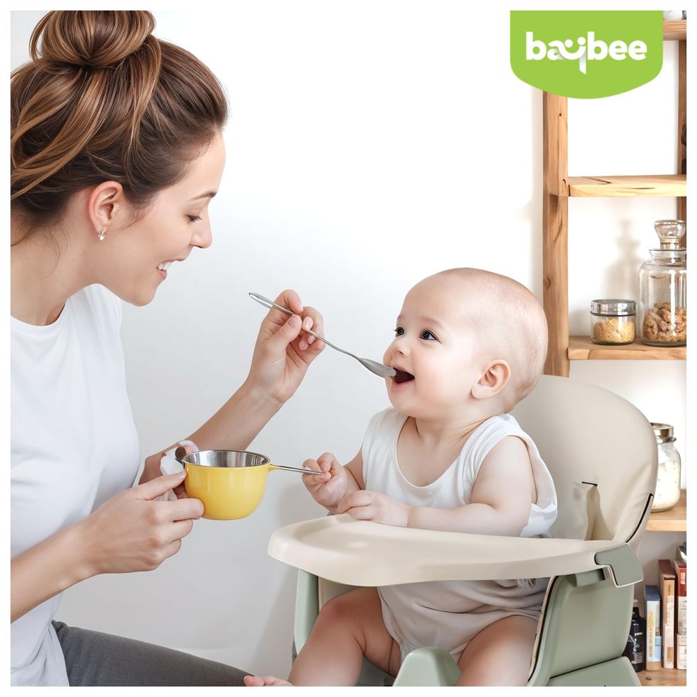Baybee 6-in-1 Convertible Baby High Chair - Green