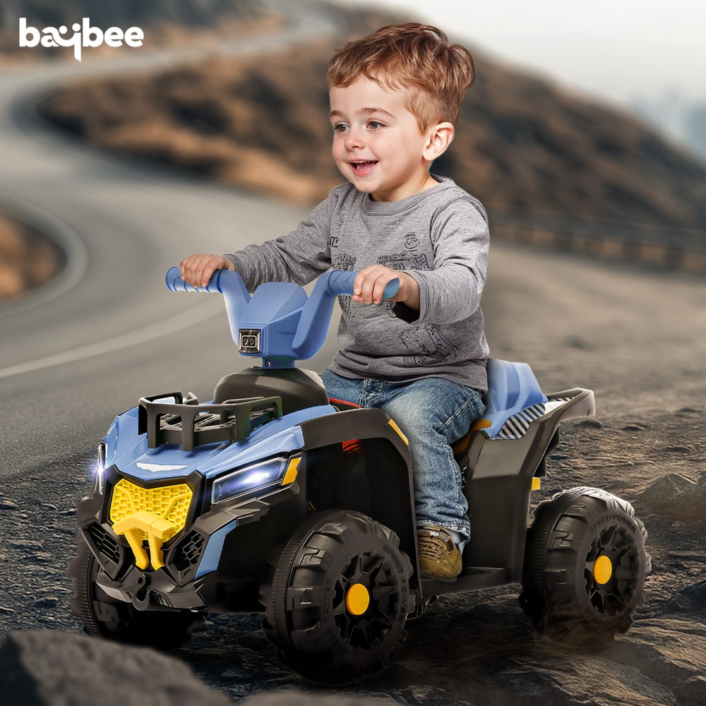 Baybee - Kids Mudster ATV Battery Operated Ride-On Bike - 12 V