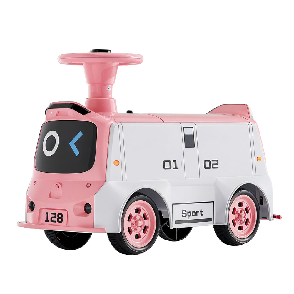 Baybee - Waldo Baby Ride-On Push Car - Pink
