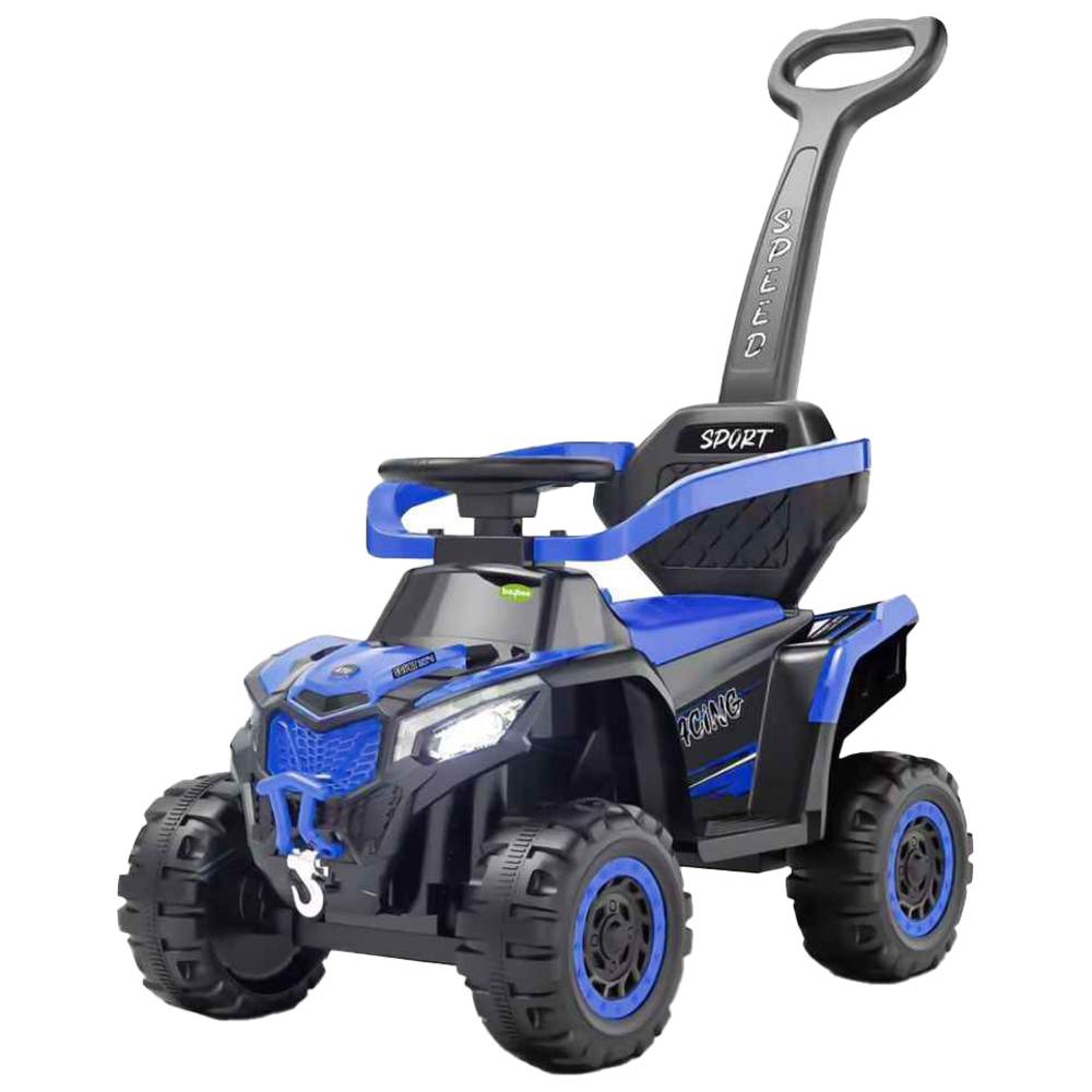 Baybee - Monster 2-in-1 Baby Ride On Push Car - Blue