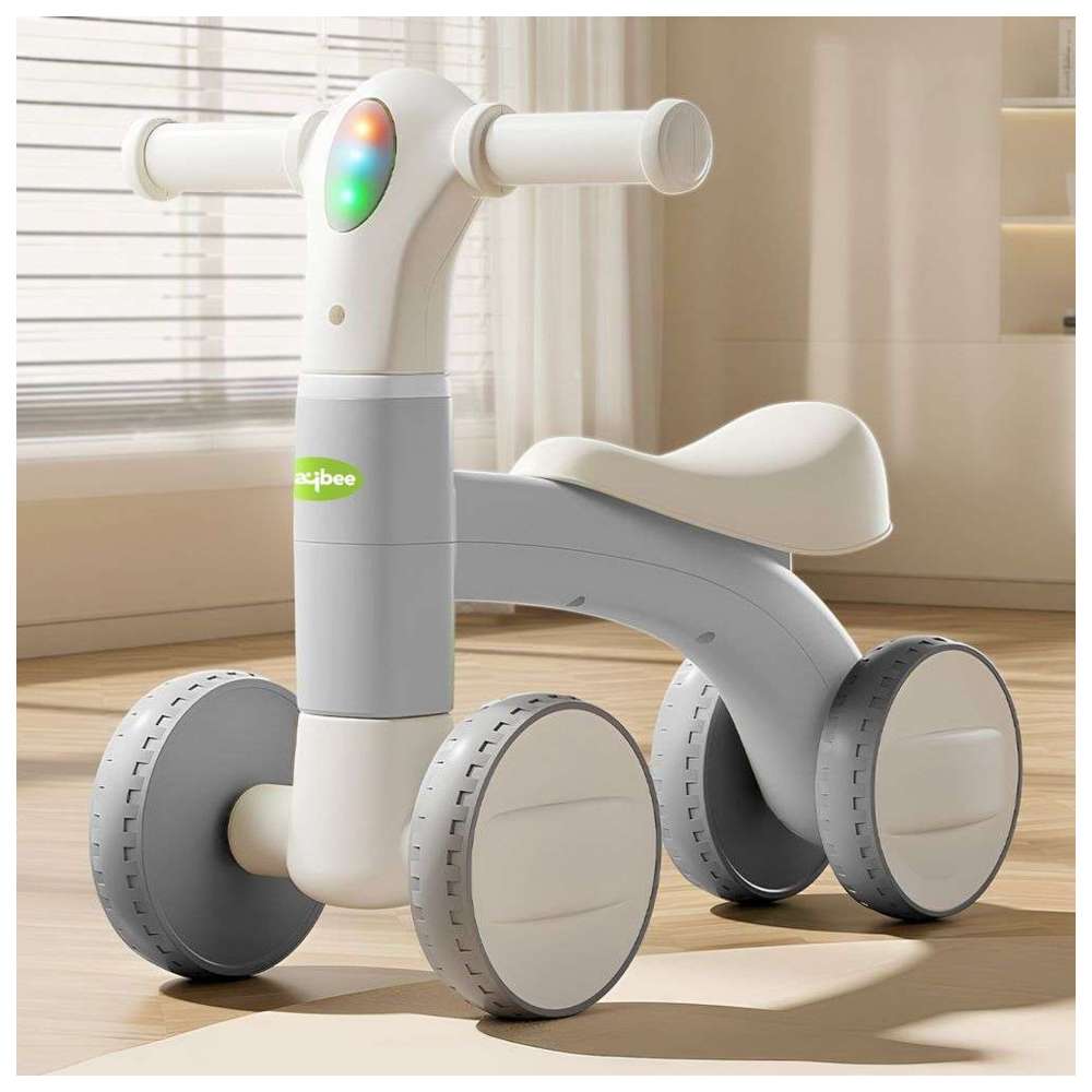 Baybee - Pebble Kid's 4-Wheels Balance Bike - Grey