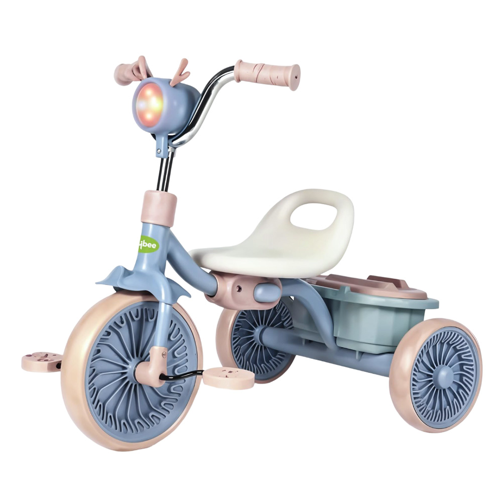 Baybee - Triky Foldable Baby Tricycle - Blue