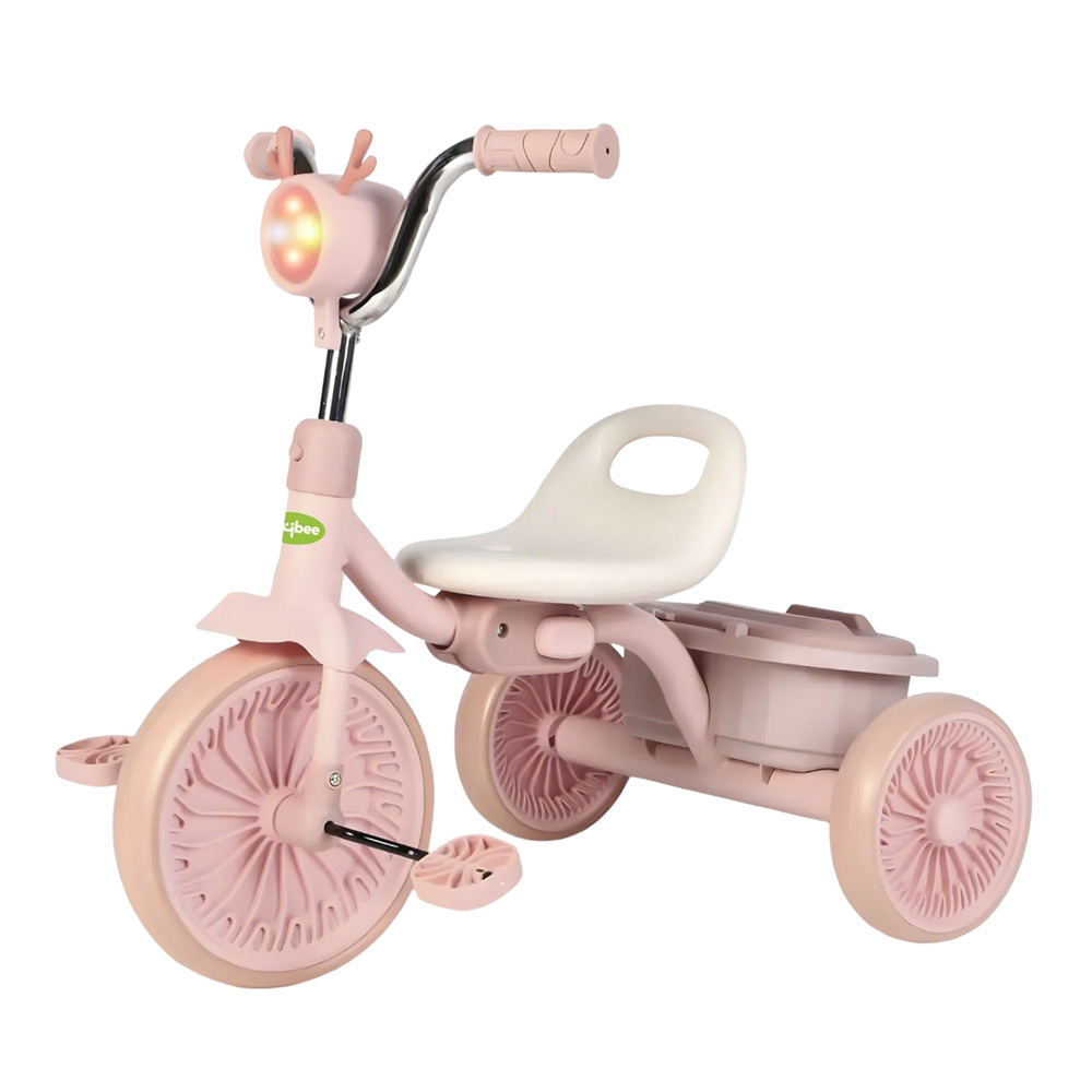 Baybee - Triky Foldable Baby Tricycle - Pink