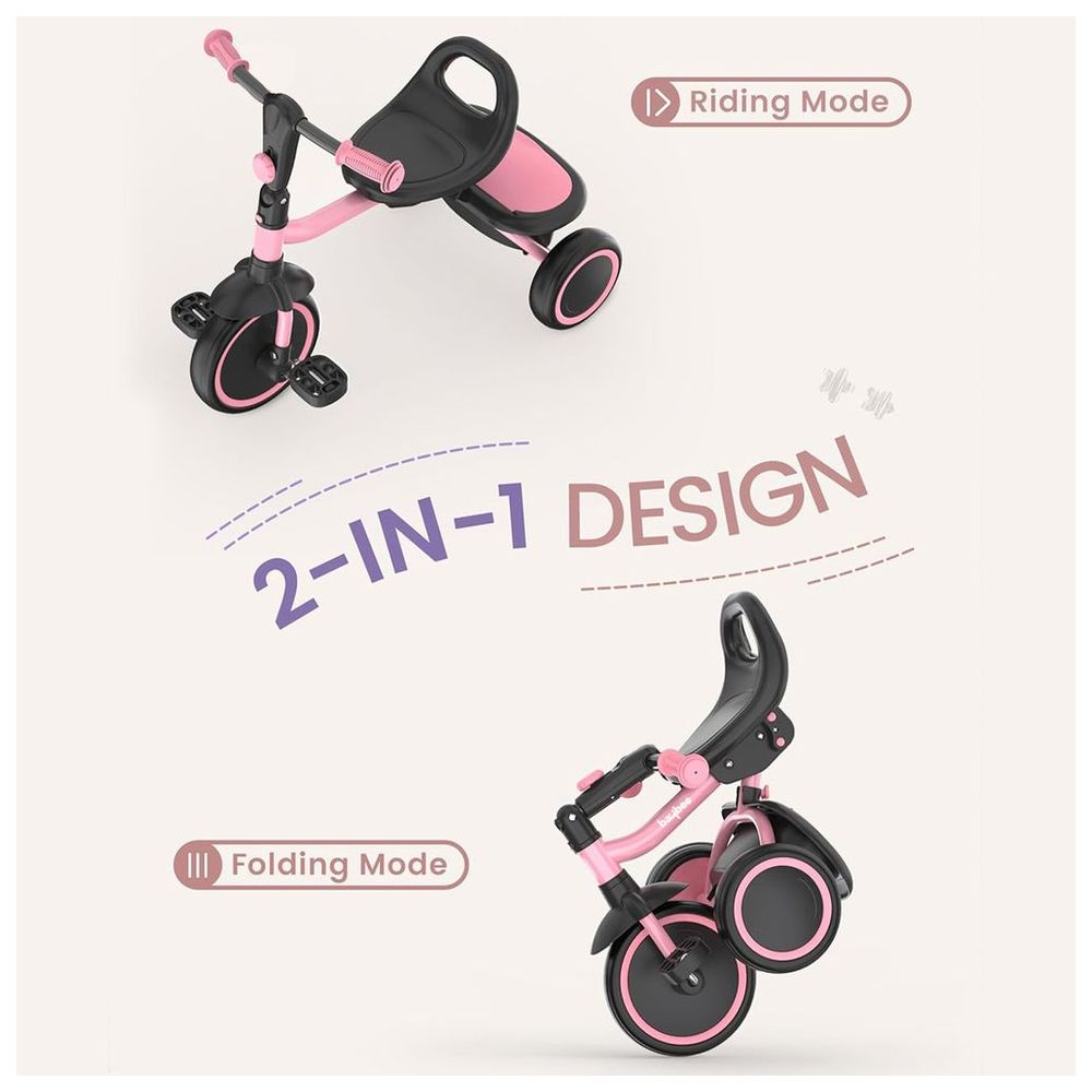 Baybee - Tricycle For Kids - Pink