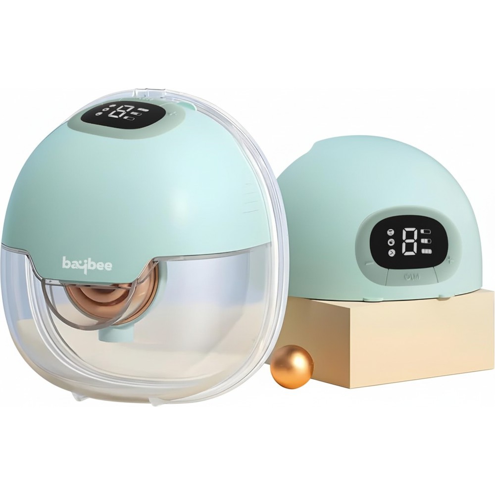 Baybee - Wearable Electric Breast Pump - Green