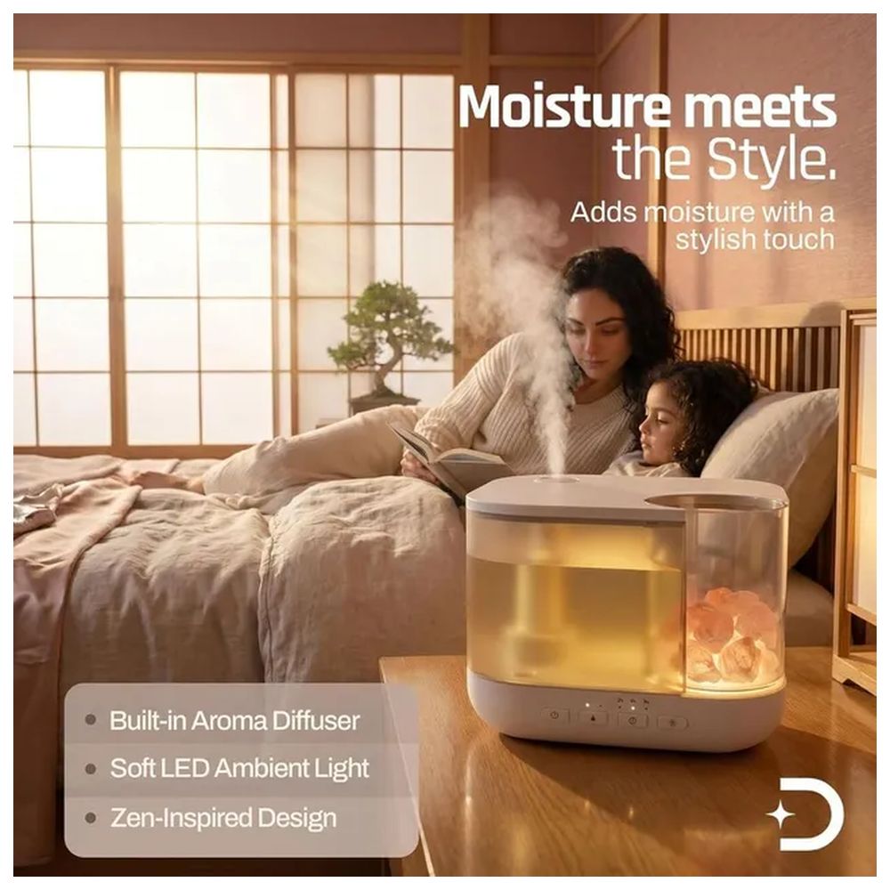 Domestica - Shizen Soft Diffusion Ultrasonic Humidifier - White