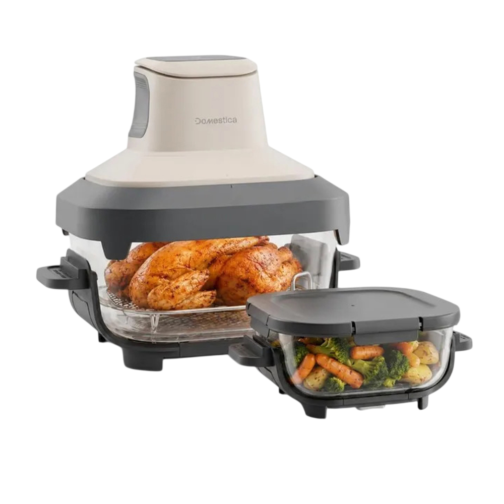 Domestica - Carbon Heat Pro Lumera Air Fryer Oven - White